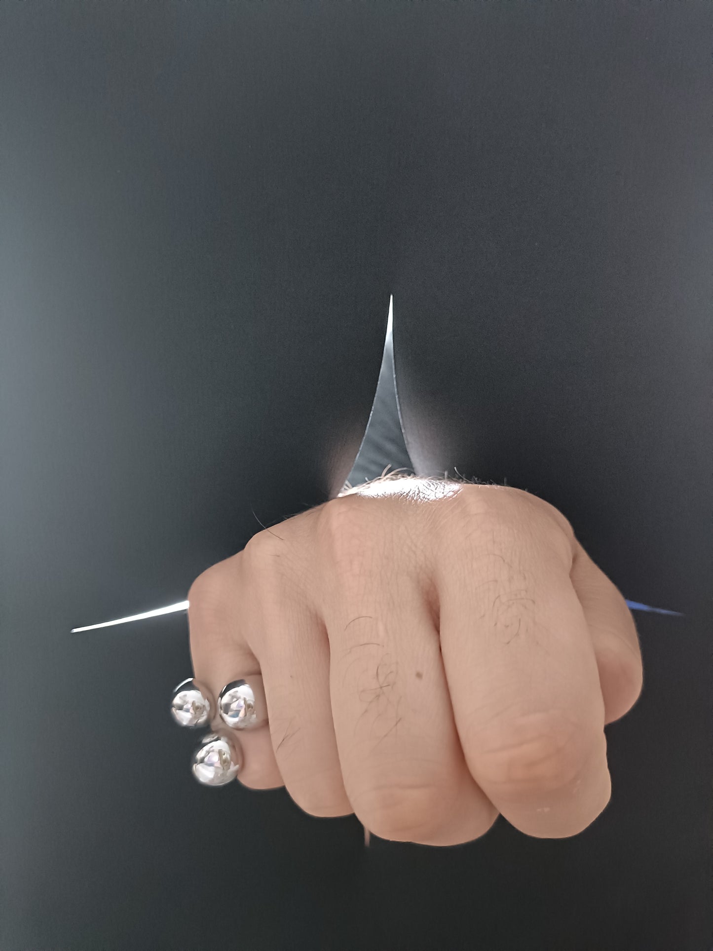 Anello - Trio Spite - Finitura Silver