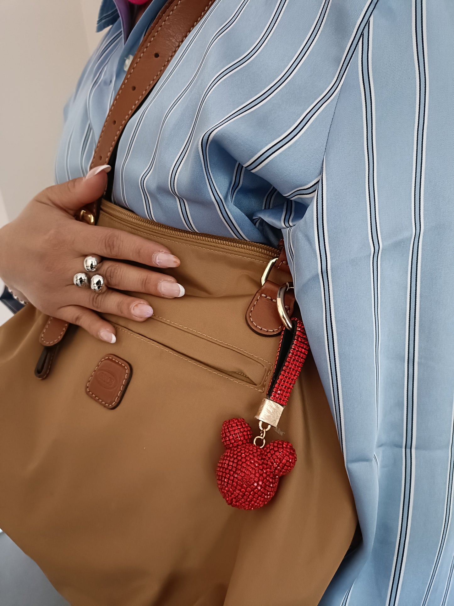 Charm Borsa - Rebel Mouse - Rosso