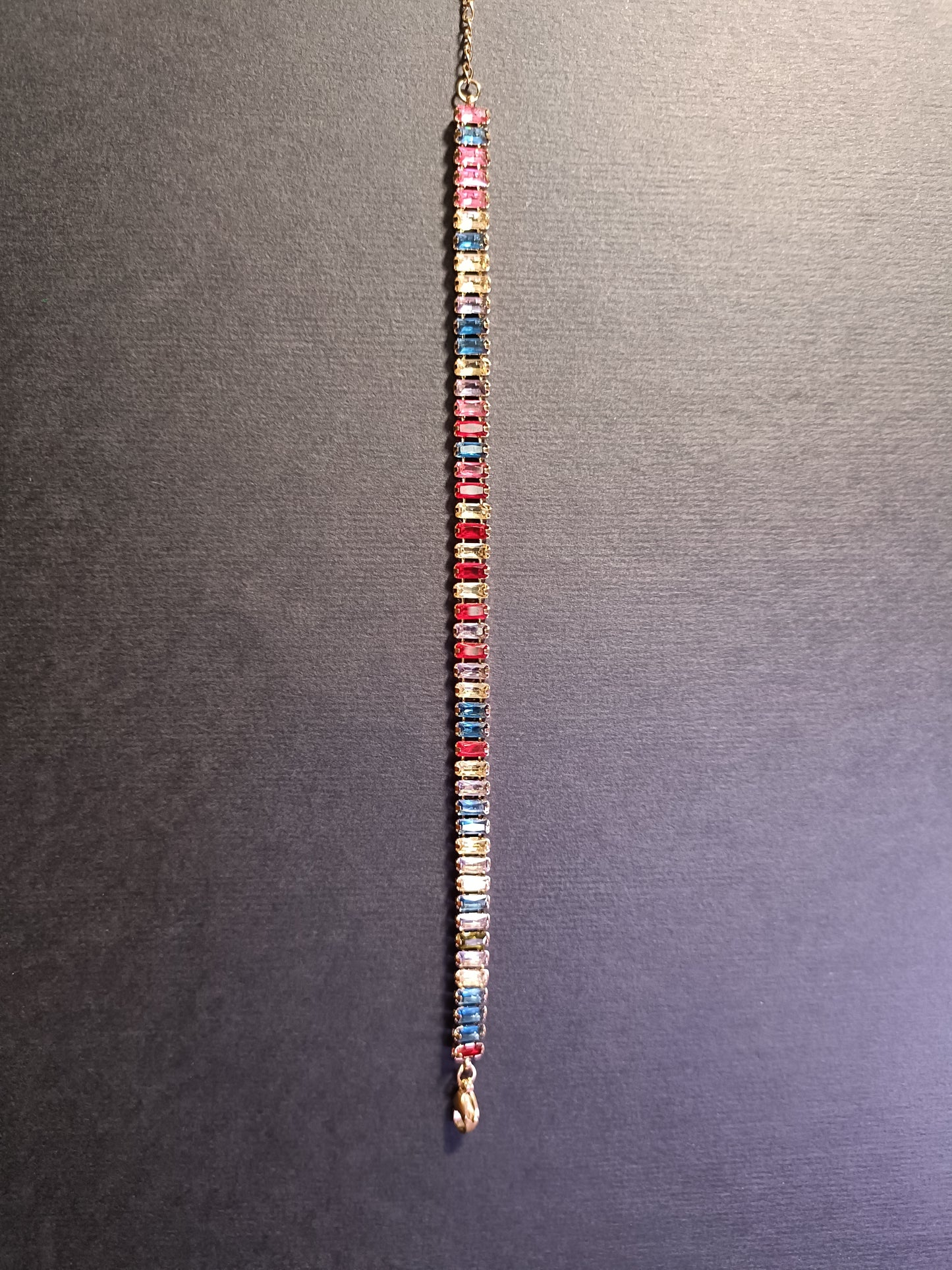 Bracciale - Rainbow Hangover - Finitura Gold e Pietre colorate