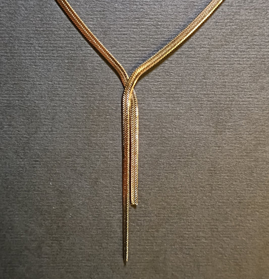 Collana - Double Trouble - Finitura Gold