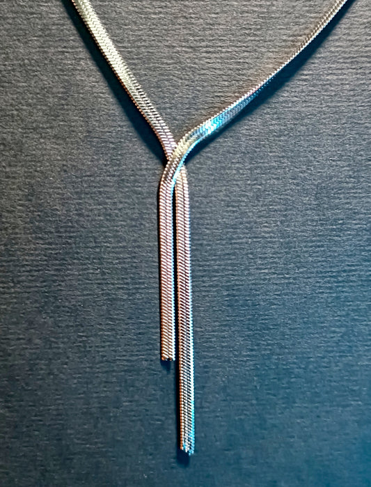 Collana - Double Trouble - Finitura Silver