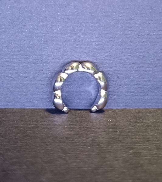 Orecchino Cuff - Corny - Finitura Silver