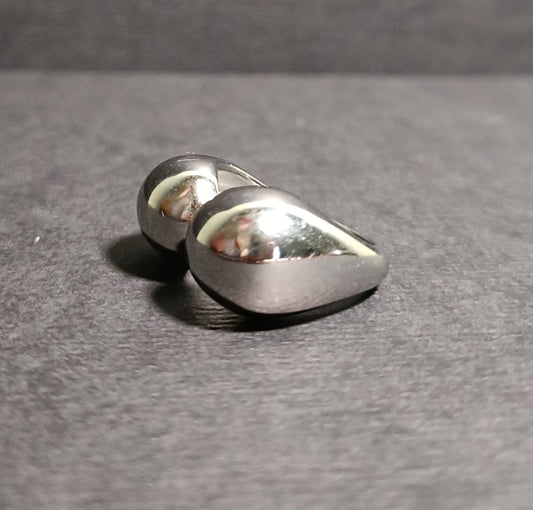 Anello - Duo Spite - Finitura Silver