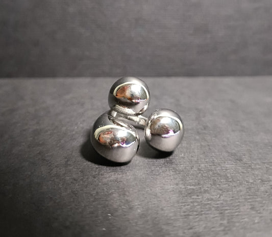 Anello - Trio Spite - Finitura Silver