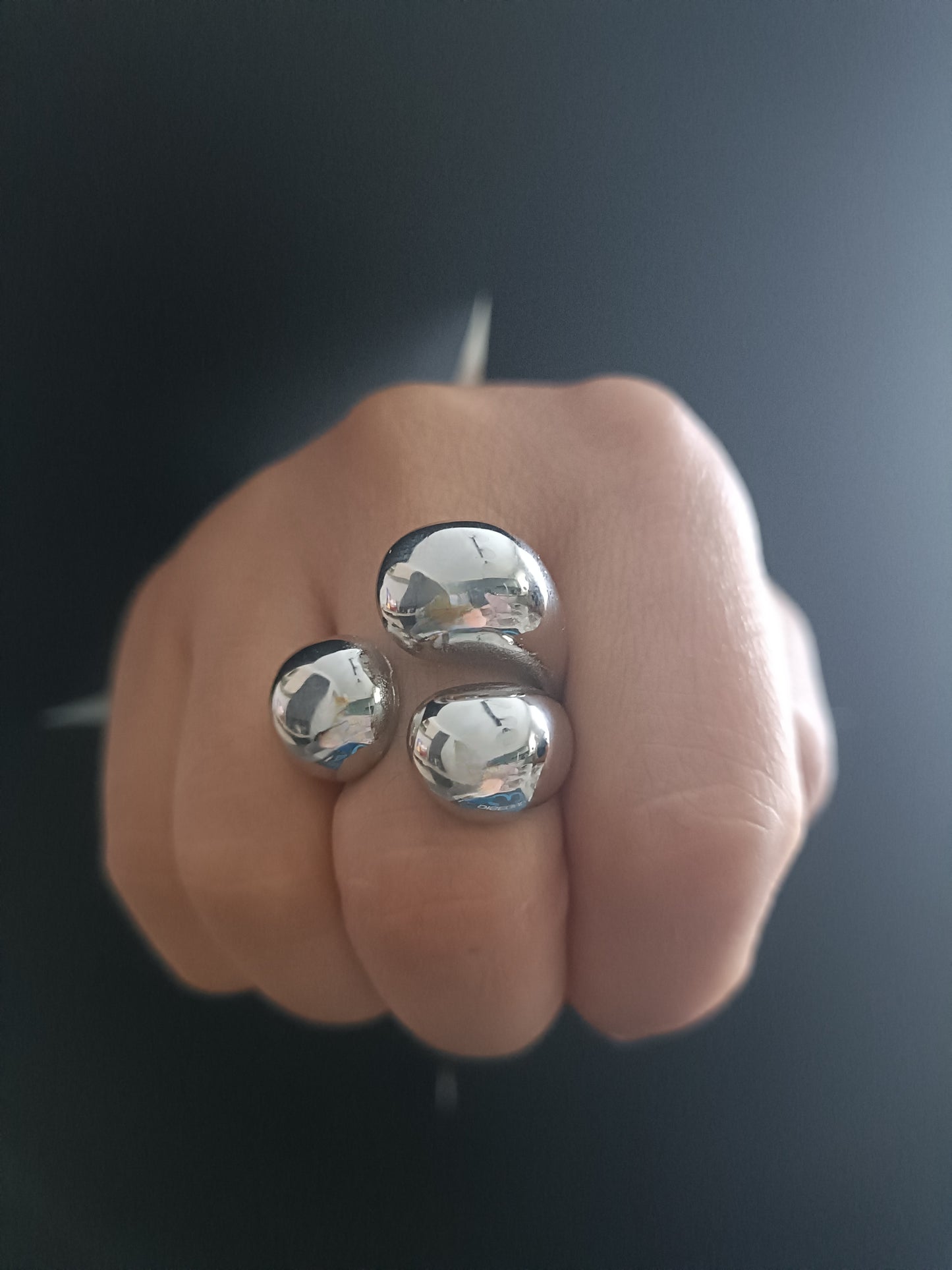 Anello - Trio Spite - Finitura Silver