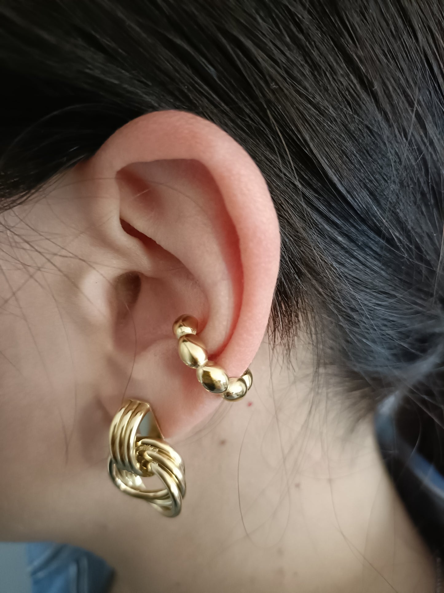 Orecchino Cuff - Corny - Finitura Gold