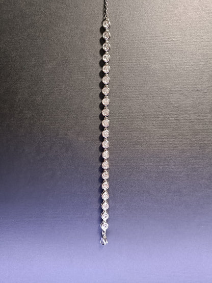 Bracciale - Eyes on Me – Finitura Silver con Pietre lucenti