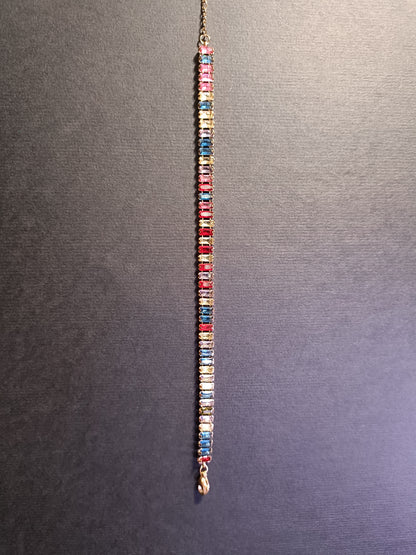 Bracciale - Rainbow Hangover - Finitura Gold e Pietre colorate