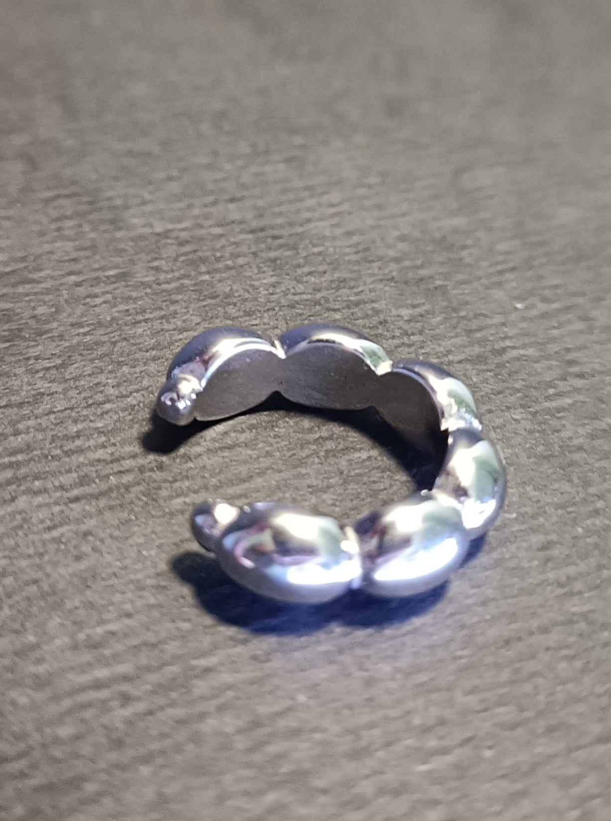 Orecchino Cuff - Corny - Finitura Silver