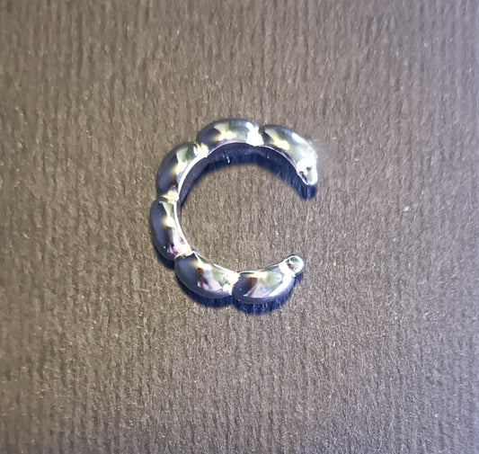 Orecchino Cuff - Corny - Finitura Silver