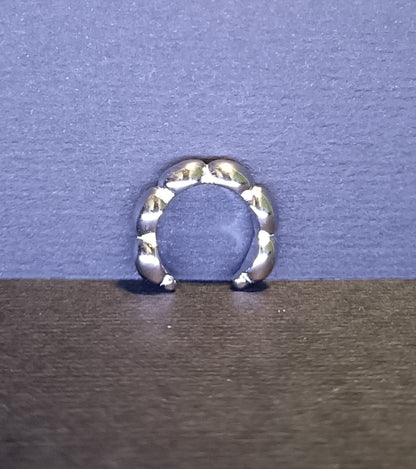 Orecchino Cuff - Corny - Finitura Silver