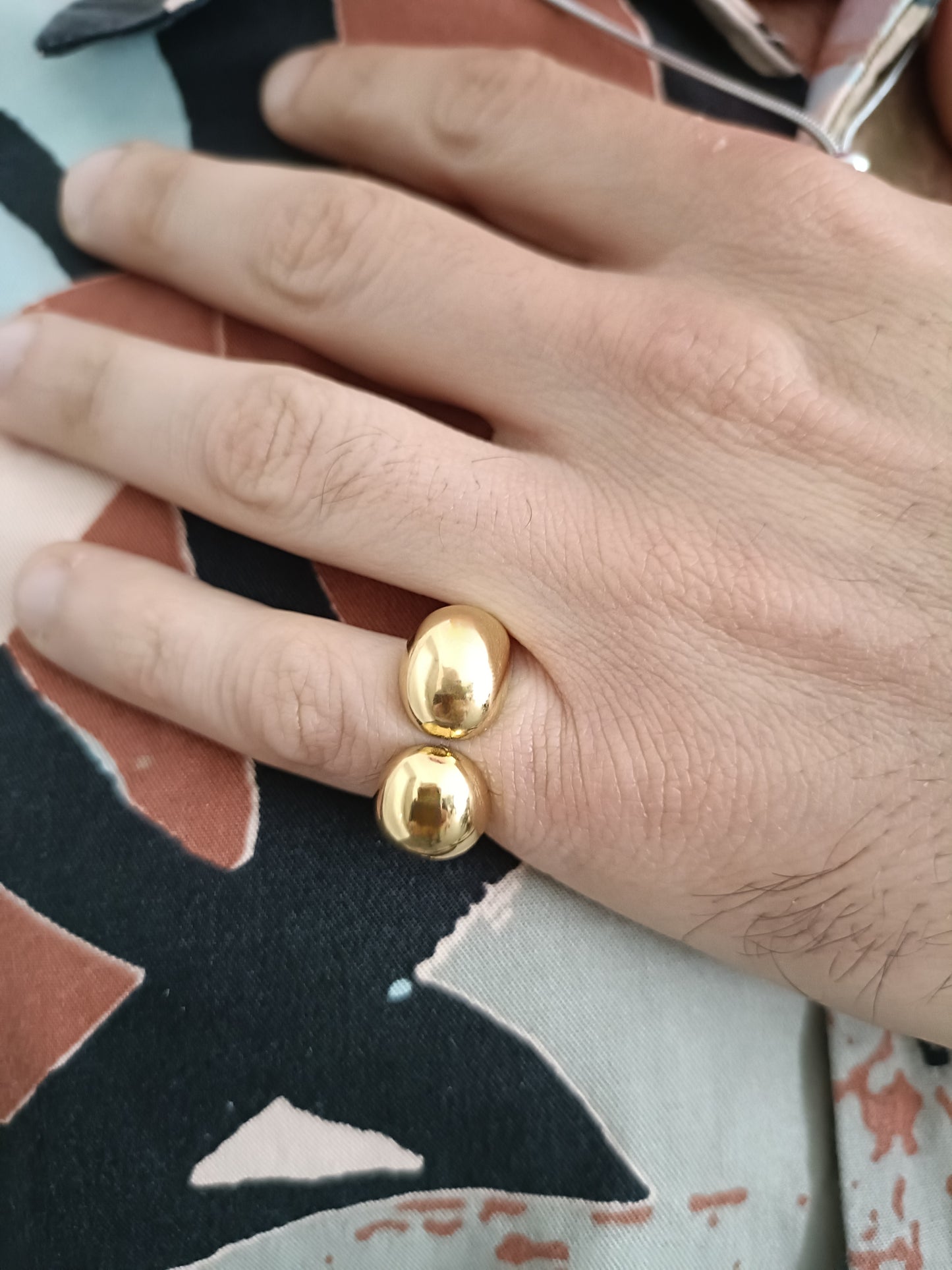 Anello - Duo Spite - Finitura Gold