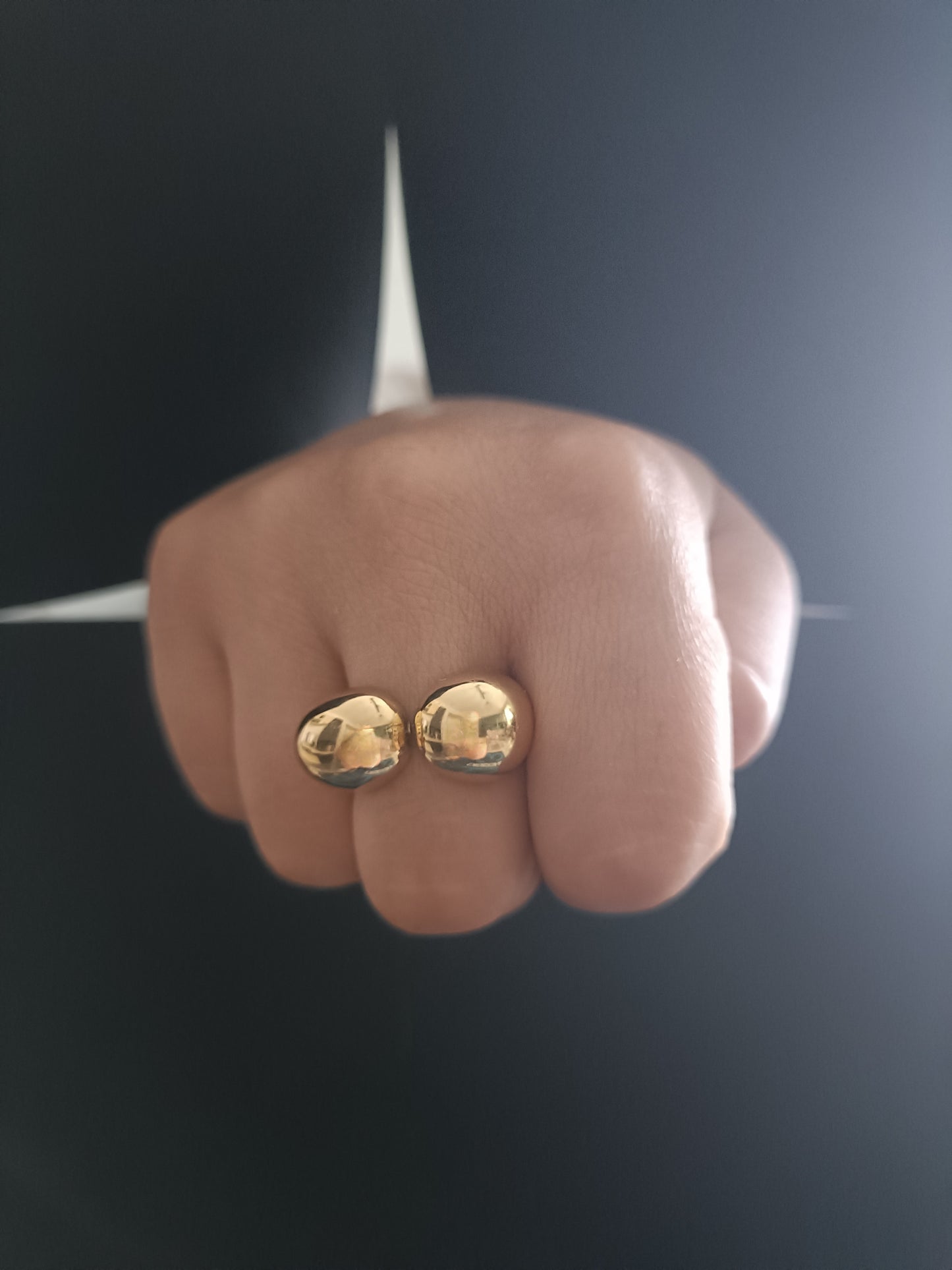 Anello - Duo Spite - Finitura Gold