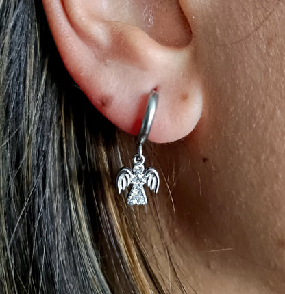 Charm Angelo Strass Silver - Charmè