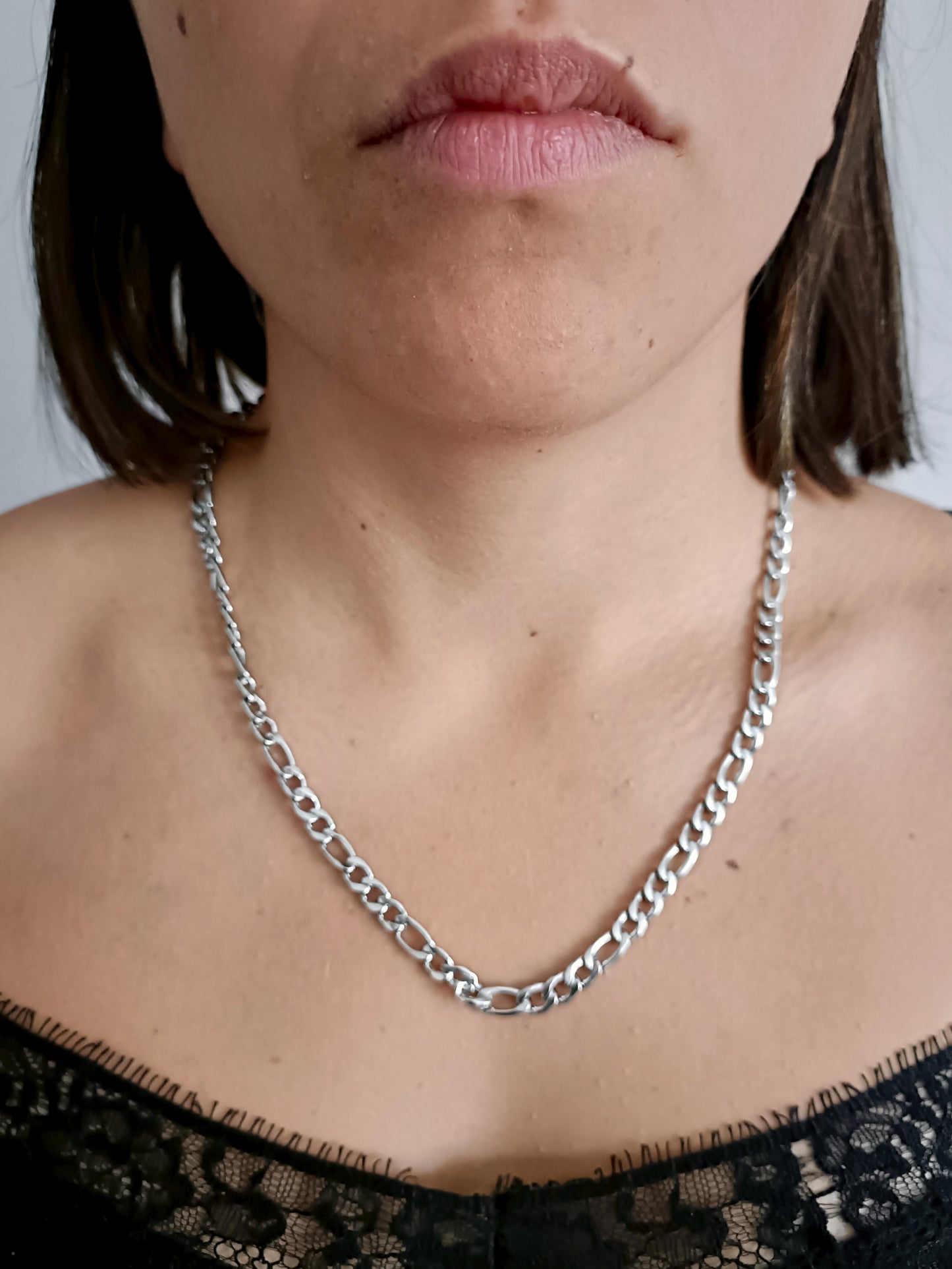 Collana Figaro in Acciaio - Catena Base per Charmè