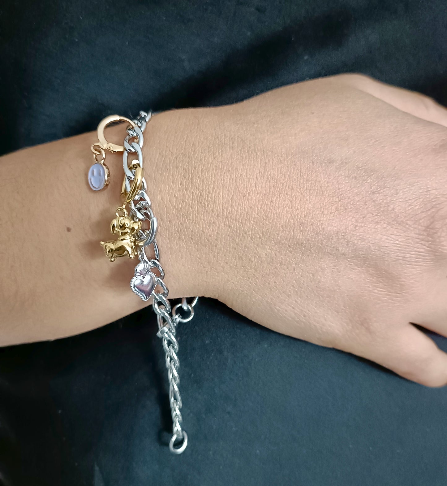 Charm Angelo Strass Silver - Charmè