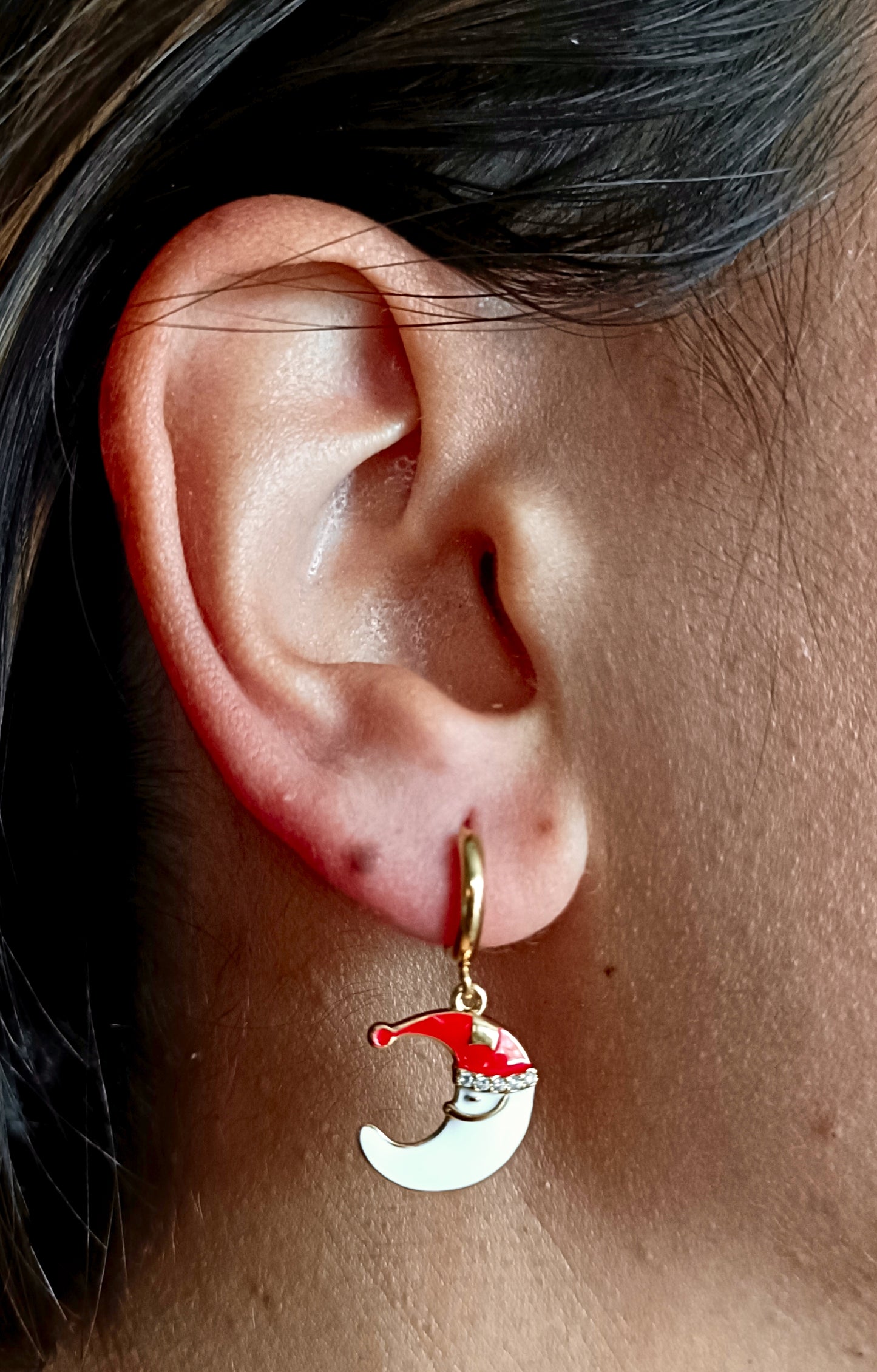 Charm Luna con Babbo Natale