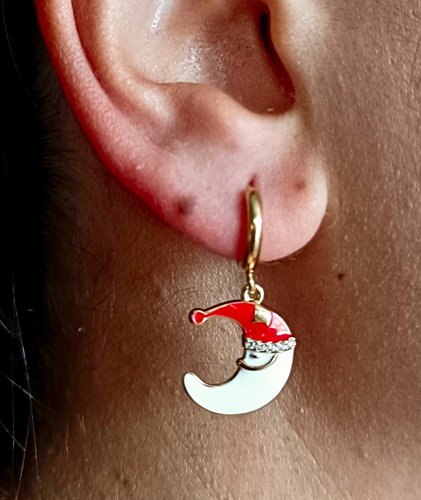 Charm Luna con Babbo Natale