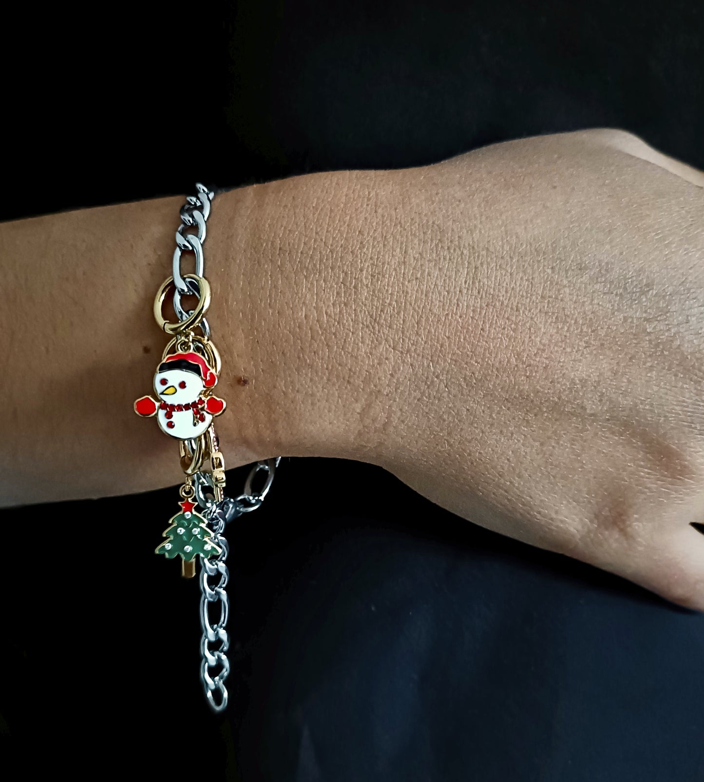 Charm Luna con Babbo Natale