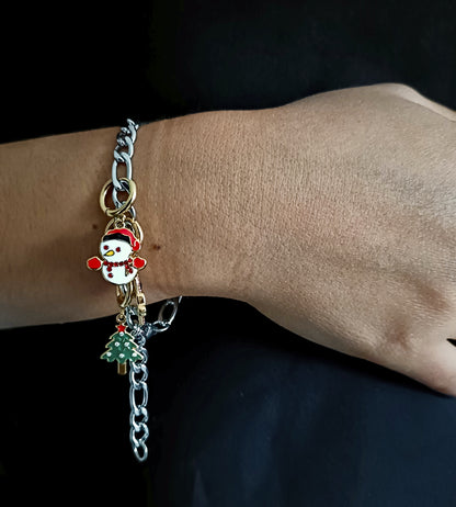 Charm Luna con Babbo Natale