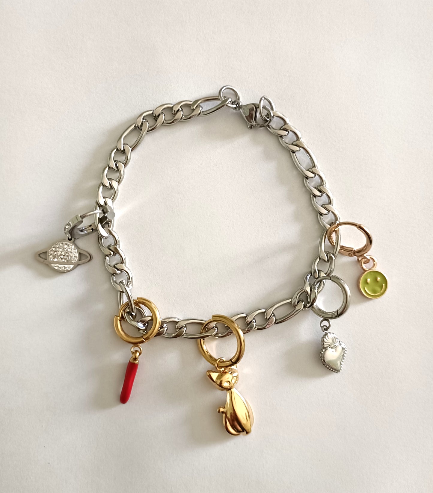 Charm Angelo Strass Silver - Charmè