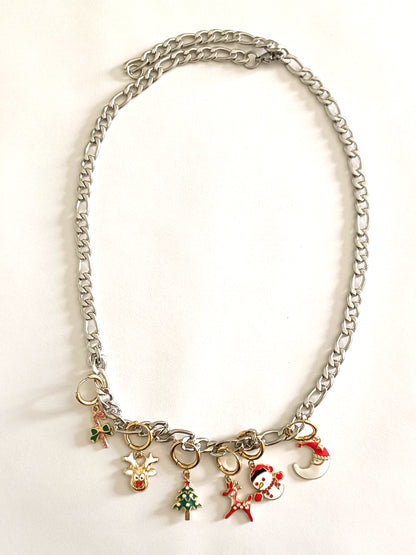 Charm Luna con Babbo Natale