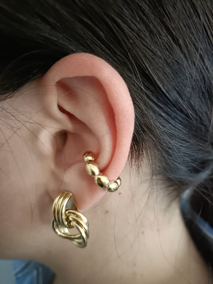 Orecchino Cuff - Corny - Finitura Gold